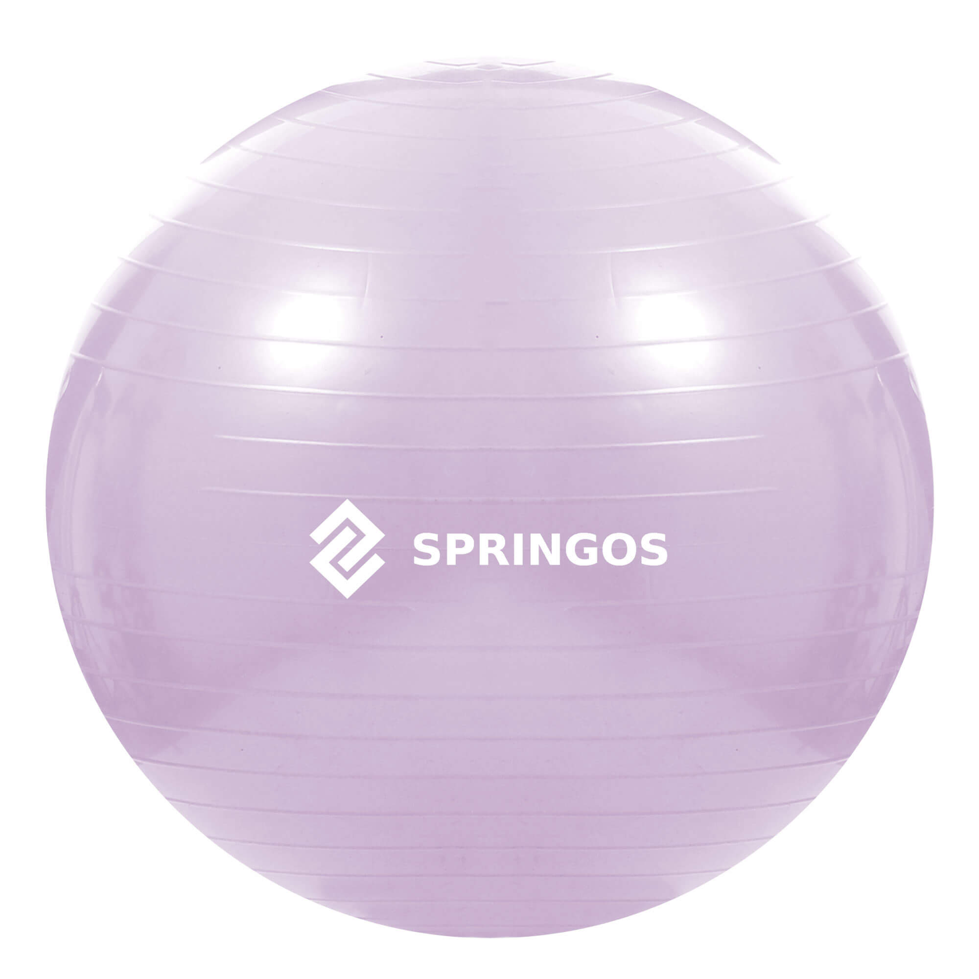 Мяч для фитнеса Springos 65 см Anti-Burst FB0011 Violet - фото 6