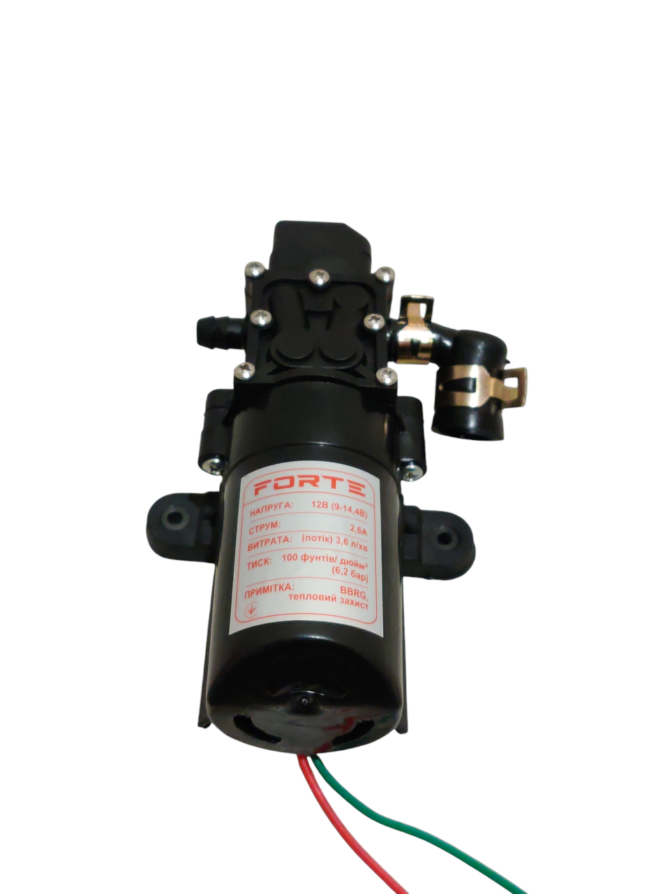 Насос аккумуляторного опрыскивателя Forte CL12A