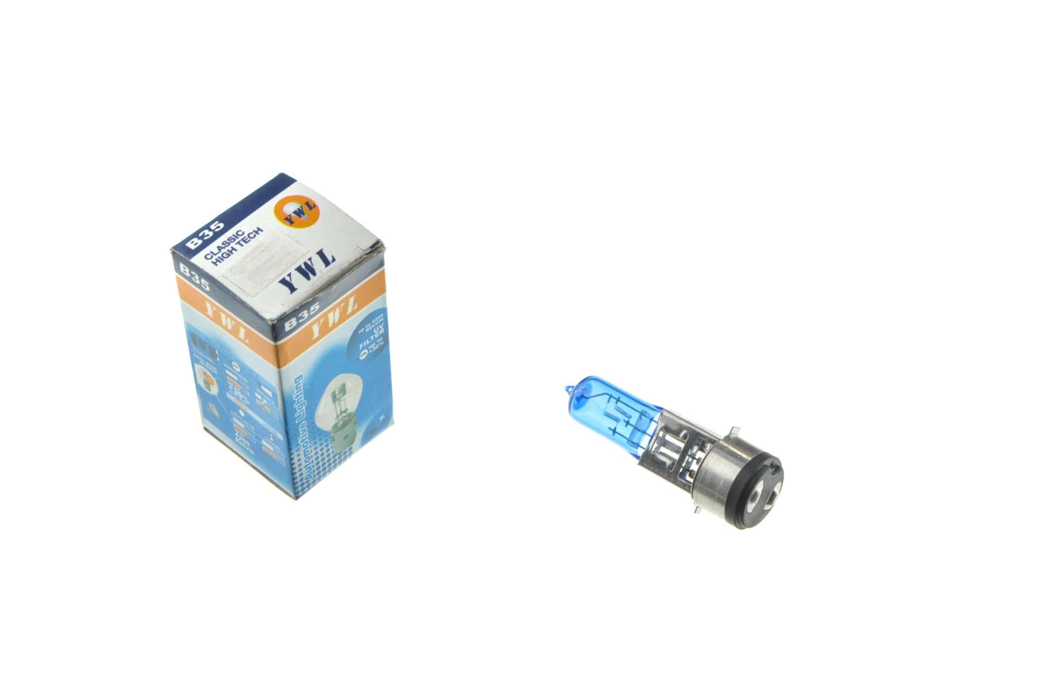 Лампа TOPCROWN BA20D 2PIN 12V 18W/18W Белый (L-181)