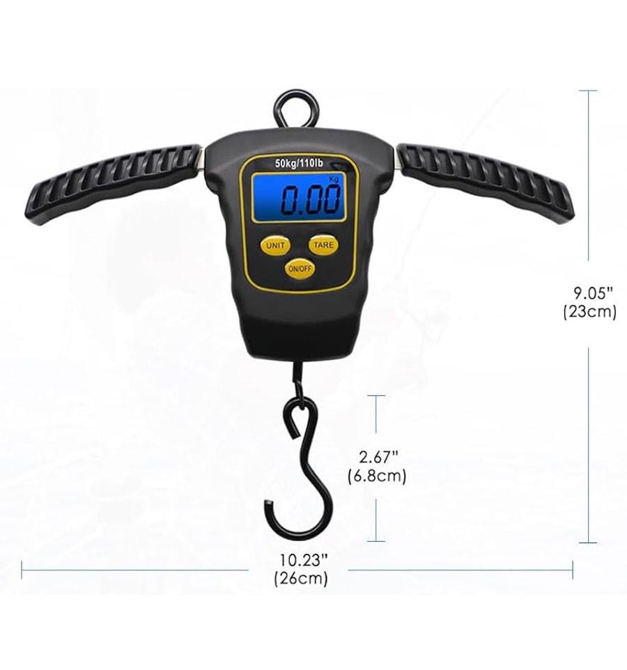 Ваги рибальські World4Carp із розсувними ручками електронні 50 кг (w703) - фото 6 Ваги рибальські World4Carp із розсувними ручками електронні 50 кг (w703) - фото 6