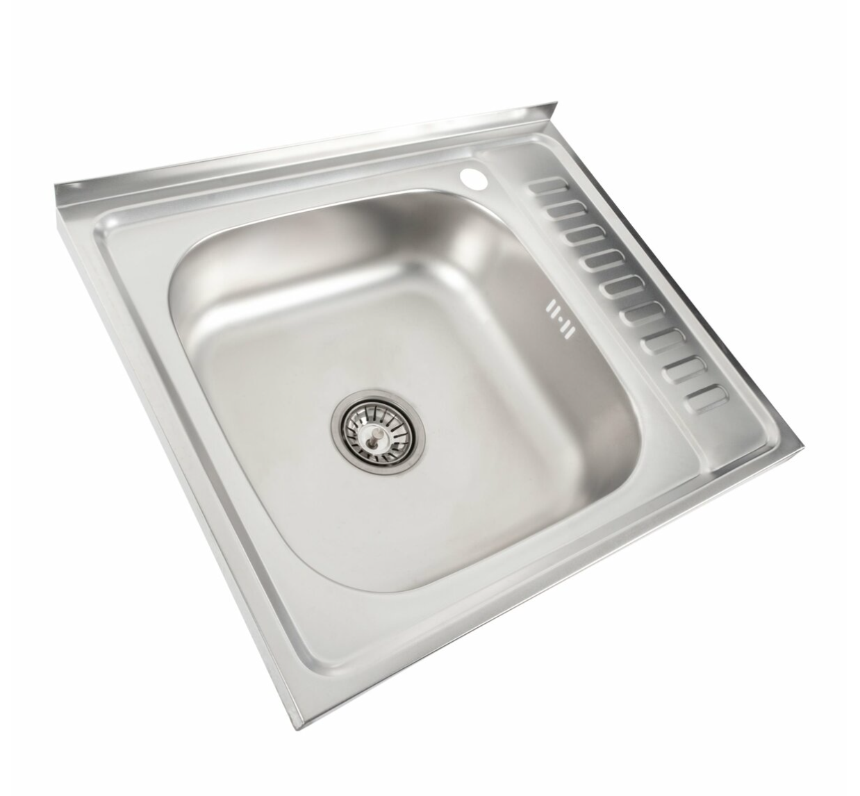 Мойка для кухни Platinum 6050 L из нержавеющей стали 0,7/160 мм Satin (704b1ad1)