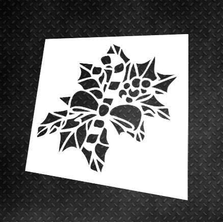 Трафарет многоразовый DFA Новогоднее украшение 2 для штукатурки и краски (E00031)