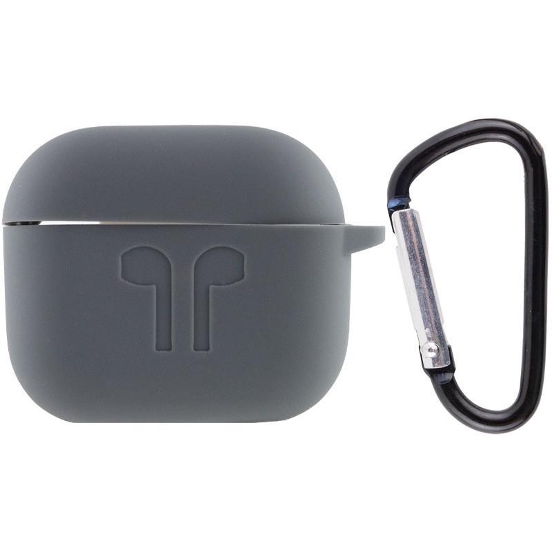 Футляр силіконовий Epik для навушників AirPods 3 Сірий/Dark Gray (00000051911_25)