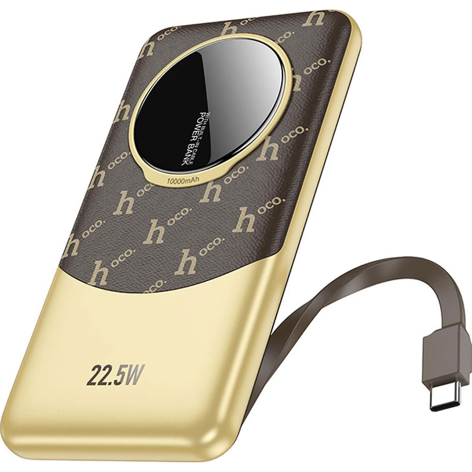 Внешний аккумулятор Hoco Q29 Nobility USB-C 10000 mAh 22,5W Brown