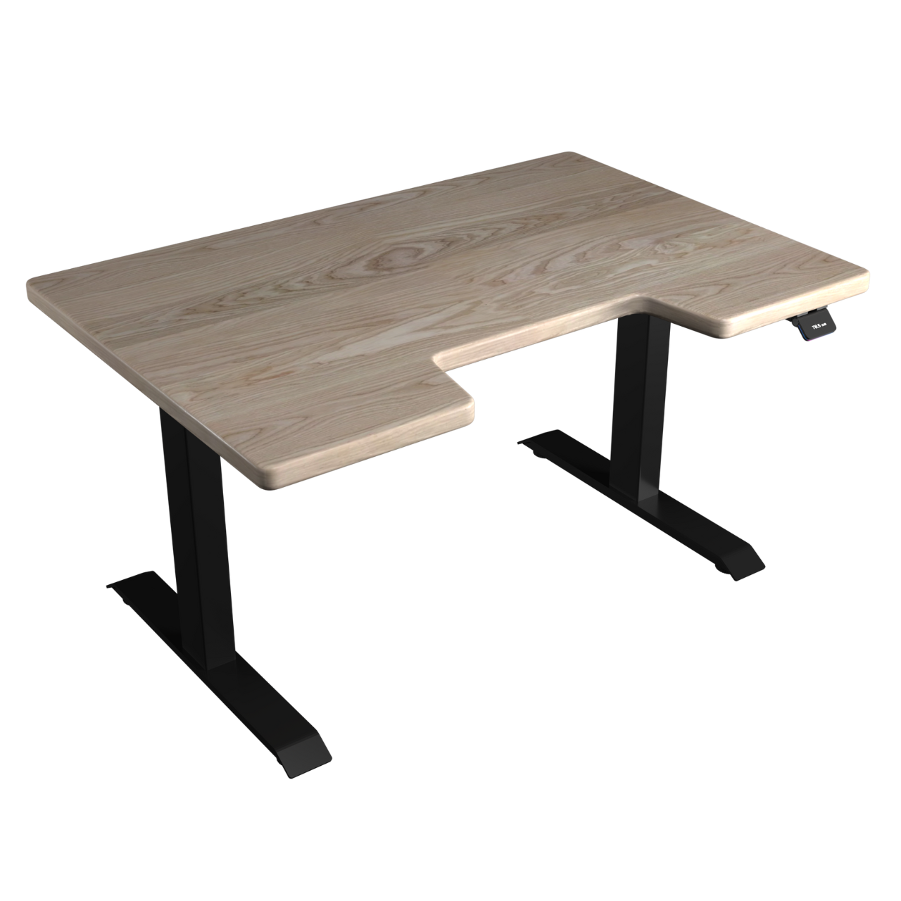 Стол с регулируемой высотой TEHNOTABLE RockSolid со столешницей из ясеня 1200x820x40 мм (005-18-01/025-16-01)