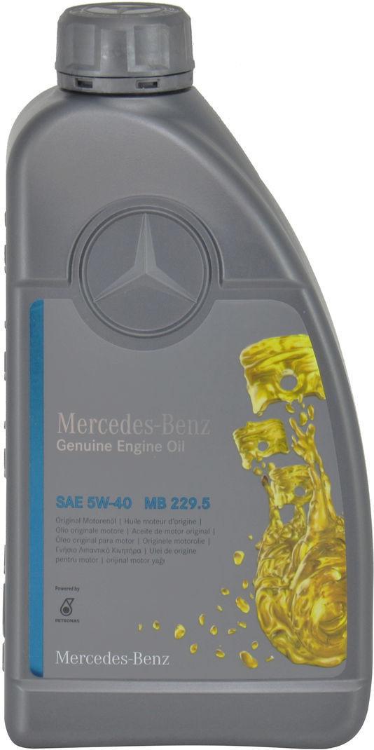 Моторное масло Mercedes-benz Mb 229,5 бензин/дизель 5W-40 1 л (1407890) - фото 1