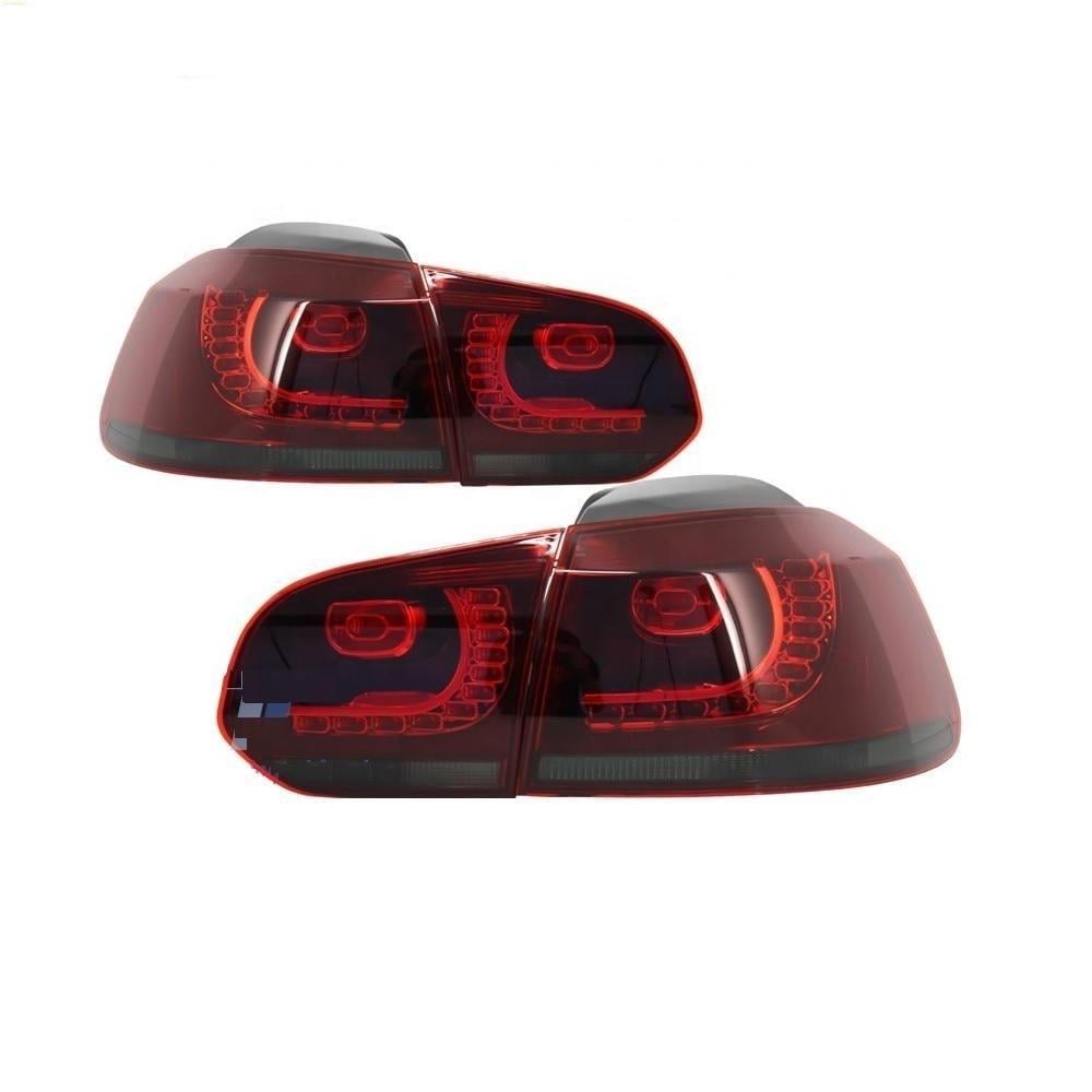 Задние фонари LED GBT для Volkswagen Golf 6 2008-2014 гг. 2 шт. Черный (151157)