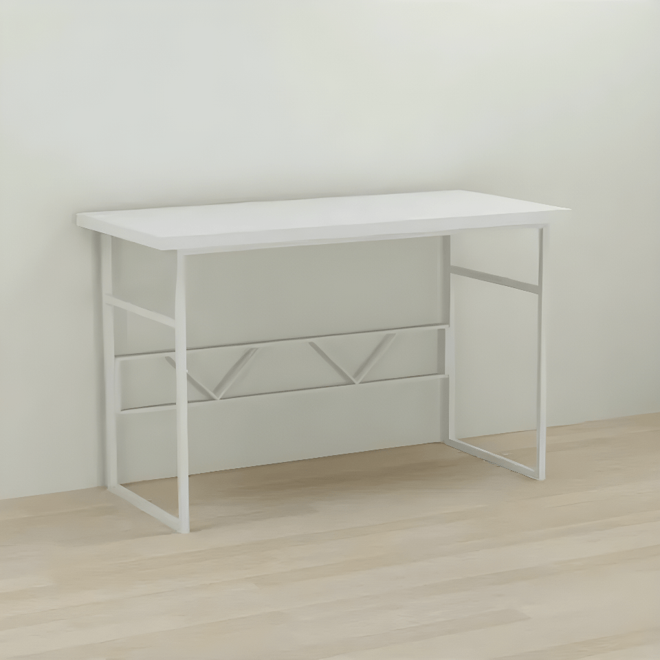 Стол компьютерный Ferrum-decor Райан ДСП 32 мм 75x100x70 см Белый/Белый (FRD-101156) Стол компьютерный Ferrum-decor Райан ДСП 32 мм 75x100x70 см Белый/Белый (FRD-101156)