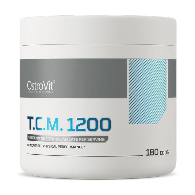 Три-креатин малат OstroVit TCM 1200 180 капс. (22096-01)