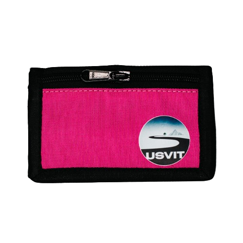 Кошелек Usvit Cordura из плотной ткани 13,5х8,5х24,5 см Розовый