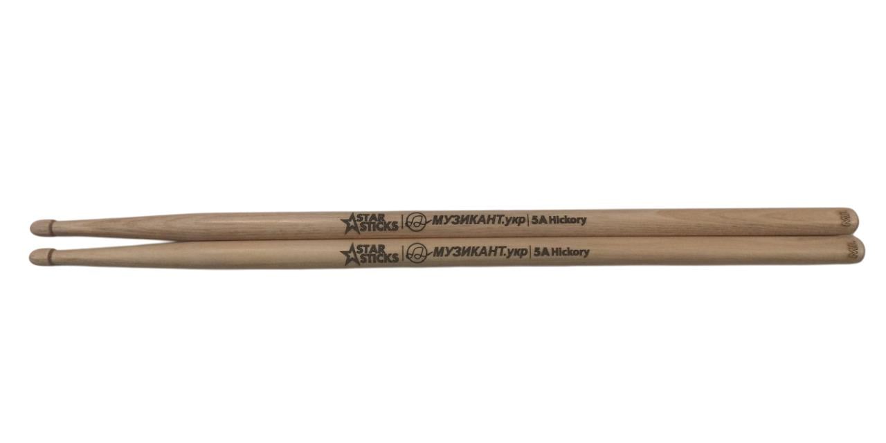 Барабанні палички StarSticks x МУЗИКАНТ 5A Hickory (29966488)