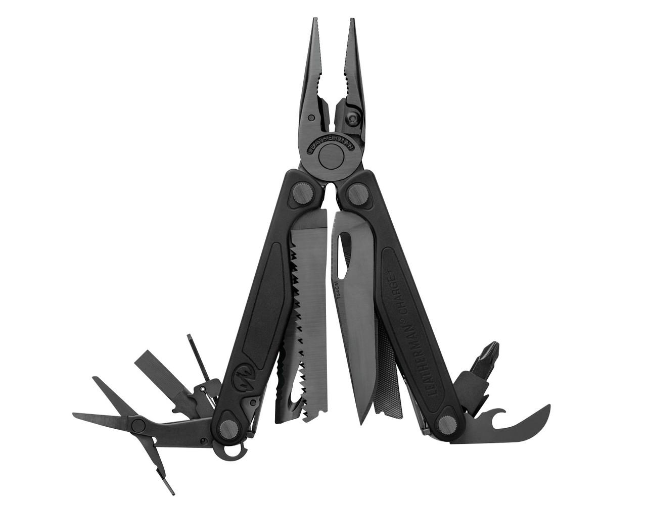 Мультитул Leatherman Charge Plus 19 інструментів із чохлом Black (832601)