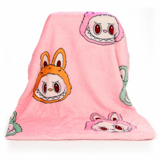 М'яка іграшка-плед подушка Colorful Home Лабубу 3в1 50 см Червоний (LAB2R) - фото 7