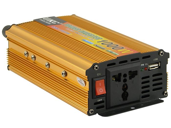 Преобразователь напряжения UKC SSK-1000W с 24 В в 220 В - фото 2 Преобразователь напряжения UKC SSK-1000W с 24 В в 220 В - фото 2