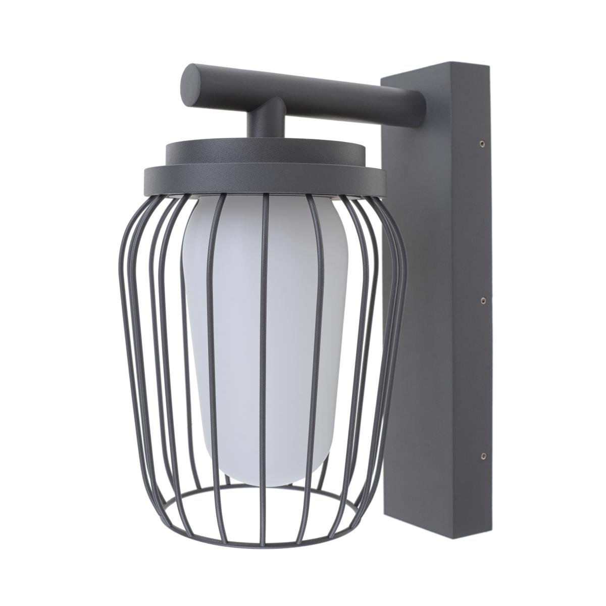 Світильник вуличний GL-132 AM DGY настінний (34-462)