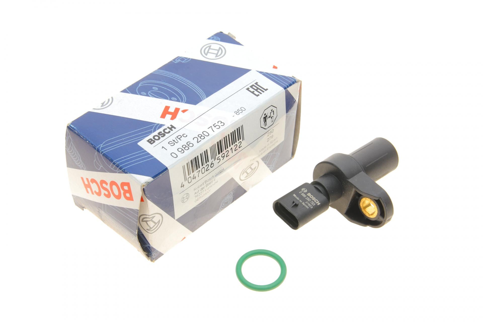 Датчик положения распредвала BMW 3 E90/F30/F80/5 E60/F10/7 F01-F04 05-18 N47/N57/B47- (0 986 280 753)