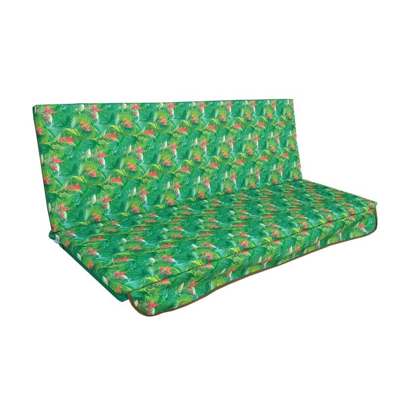 Матрас для качелей eGarden Red Salvia водоотталкивающий 170x110x6 см