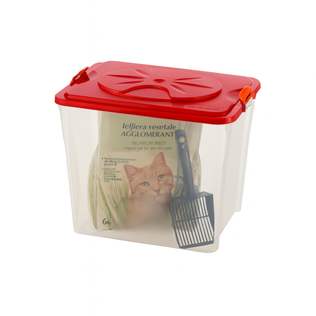 Контейнер для хранения Sim Box 40x30x37 см 32 л Красный (4068)