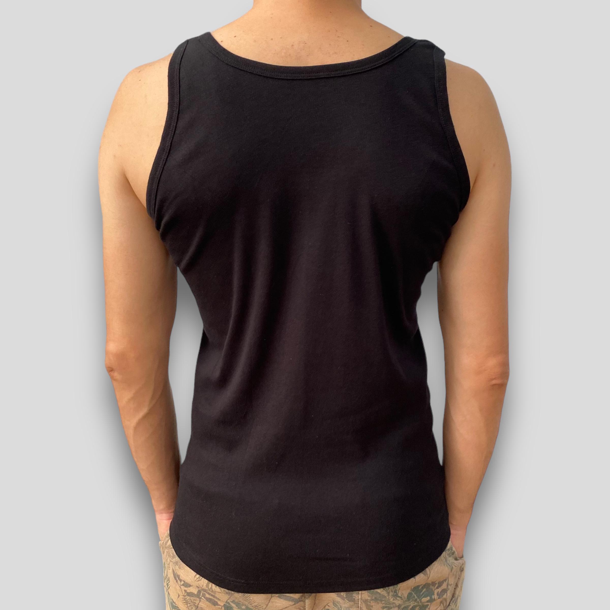 Майка мужская черная Namaldi L Черный (112-Black) - фото 2 Майка мужская черная Namaldi L Черный (112-Black) - фото 2