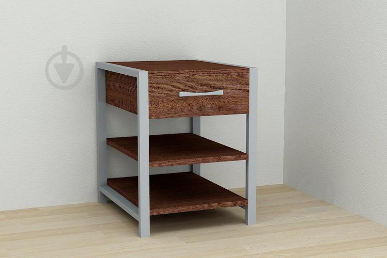 Тумба Ferrum-decor Вивьен 1/2 50x41x40 см Венге (XK00090)