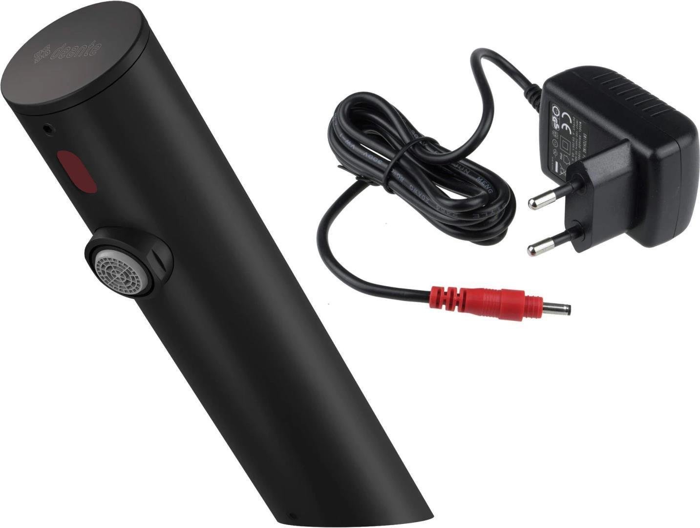 Смеситель для раковины Deante Sense сенсорный Black (BQRN28V)