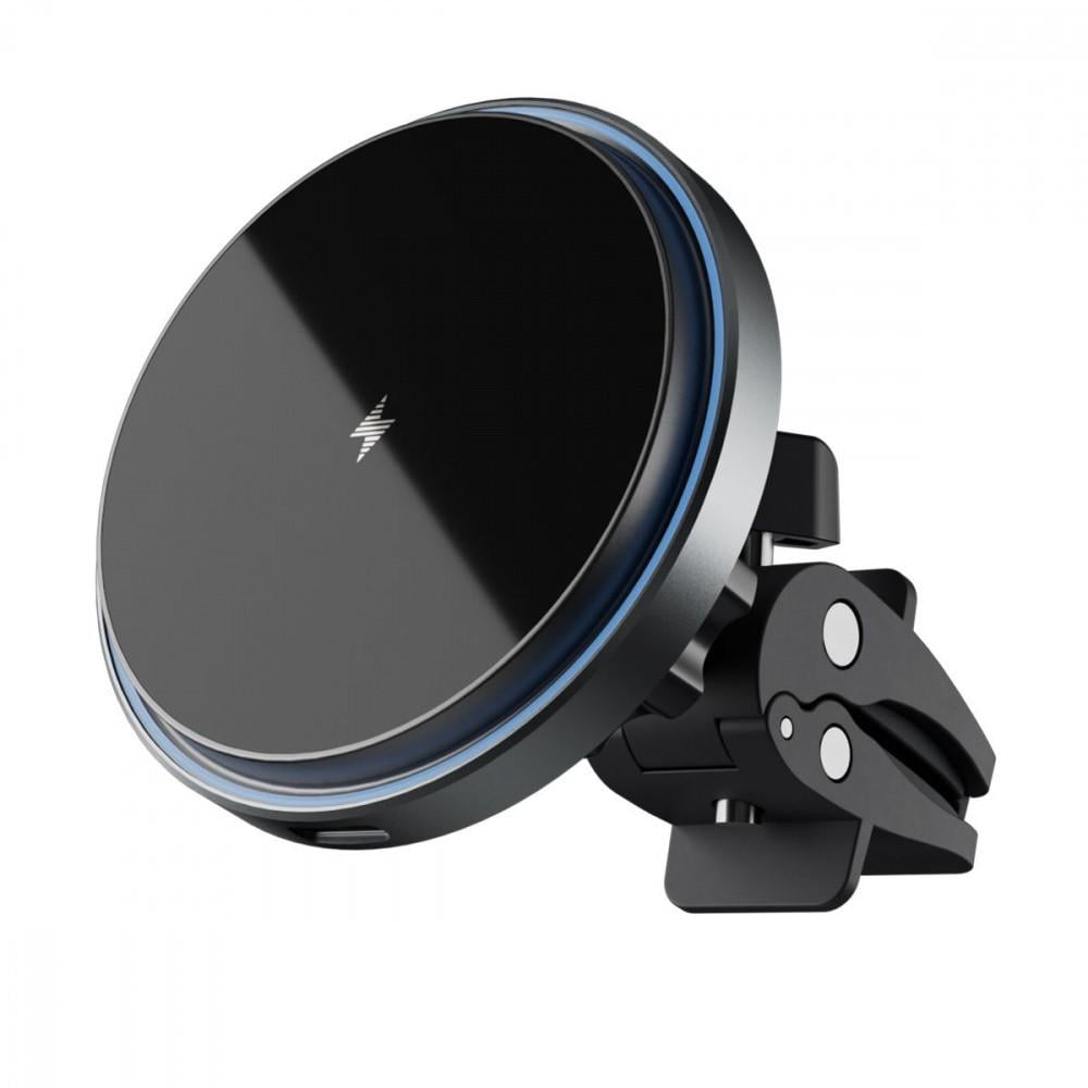 Автотримач з бездротовою зарядкою Proove Magic Circle Pro 15 W Black