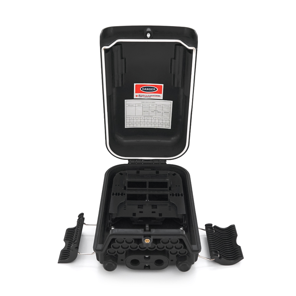 Распределительная коробка PON-box Merlion ML-OP-S218-SC 16-канальная SC Simplex Adapter ABS IP65 (YUT_V9480)