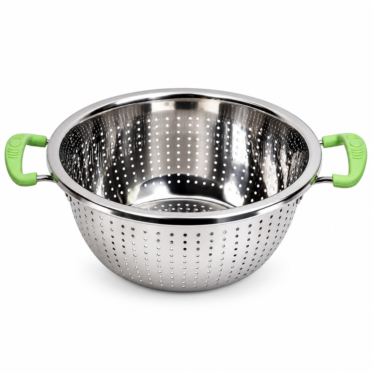 Дуршлаг Kamille 26 см с силиконовыми ручками (КМ-4359)