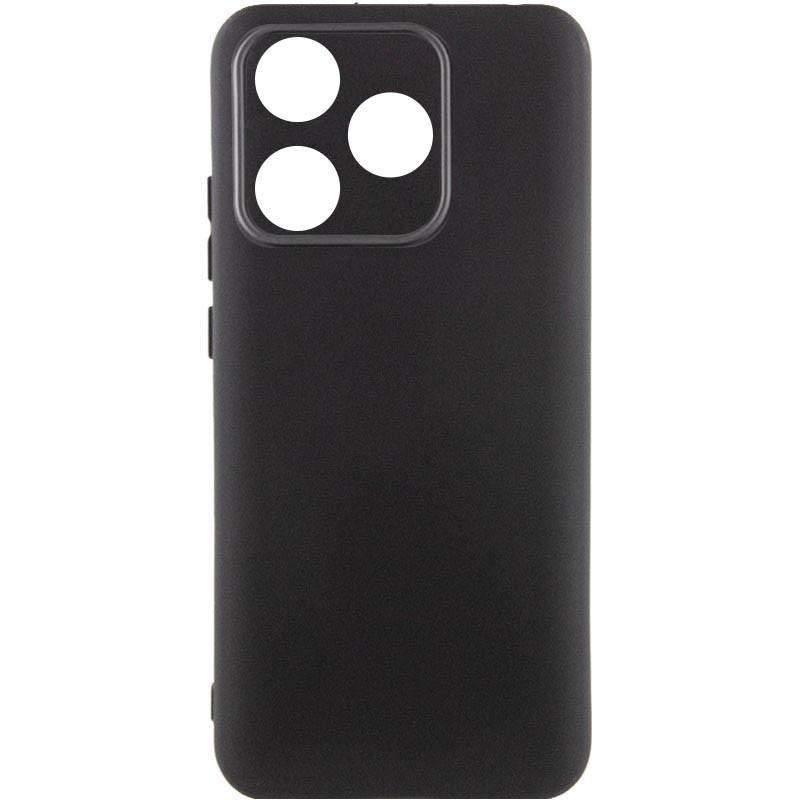Противоударный чехол Silicone Cover Lakshmi Full Camera (A) для TECNO Spark 10 Черный / Black