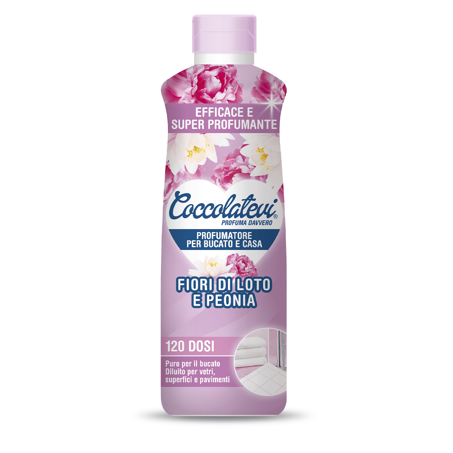 Парфум для прання Coccolatevi Profumatore Fiori di Loto e Peonia 750 мл (N-2610)