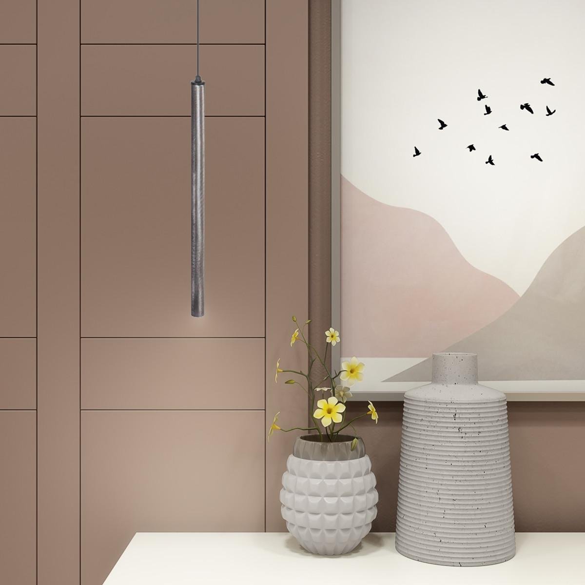 Підвісний світильник MSK ELECTRIC Beatrice під одну лампу G9 Хром (NL 3045 CR) - фото 2 Підвісний світильник MSK ELECTRIC Beatrice під одну лампу G9 Хром (NL 3045 CR) - фото 2