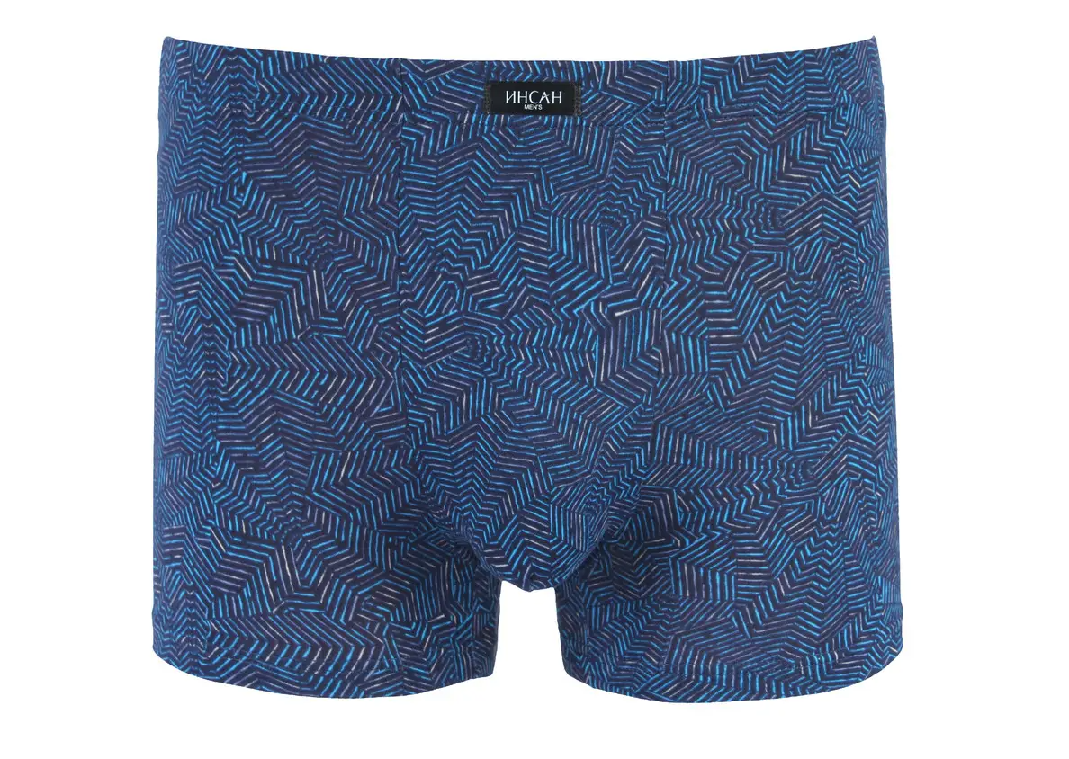 Мужские боксеры стрейчевые Бамбук Indena Insung 2XL р. 48 2 шт. Синий (INS-18639)