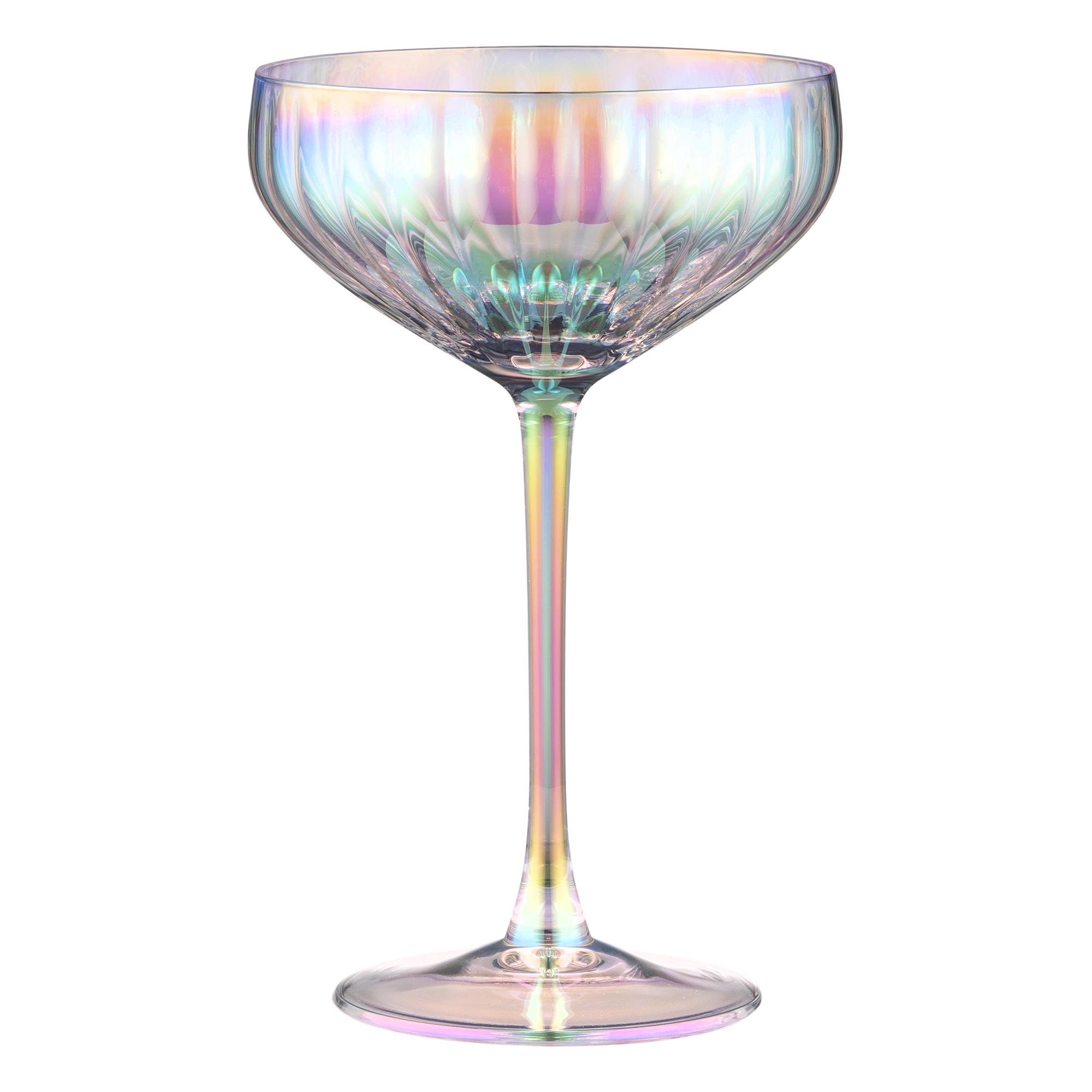 Набор бокалов шампанского Ardesto Black Mars Zenith 310 мл 2 шт. Прозрачный (AR2631EL)