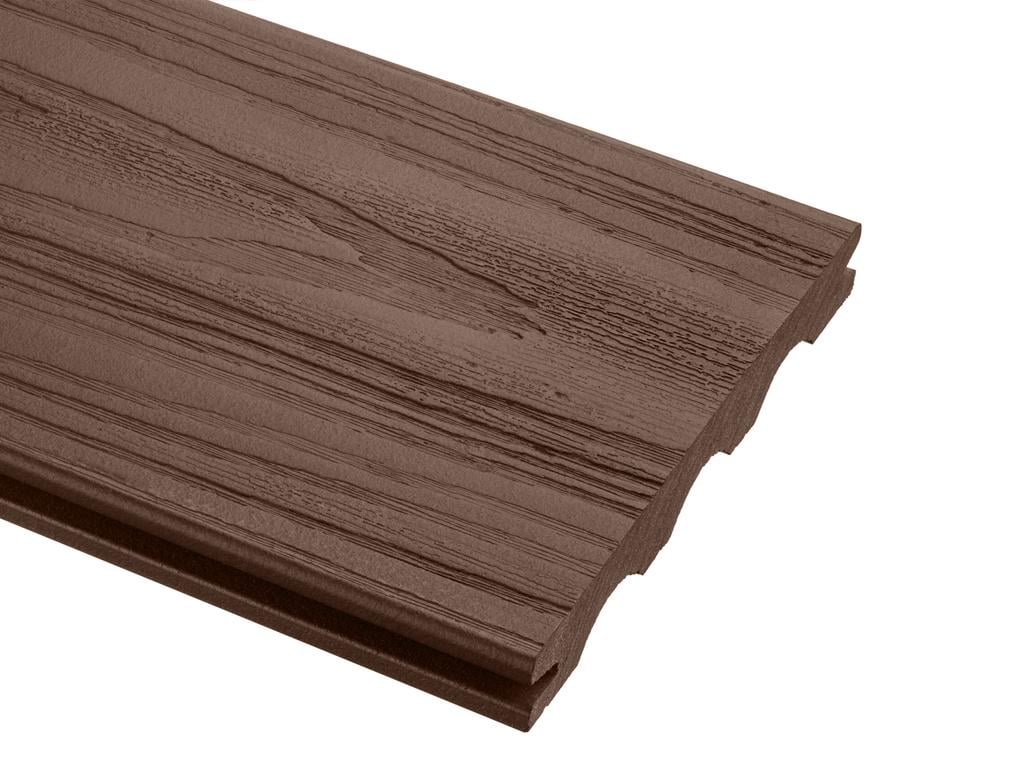 Терасна дошка Holzdorf масив 141×19×2400 мм 3D Горіх (28678726)