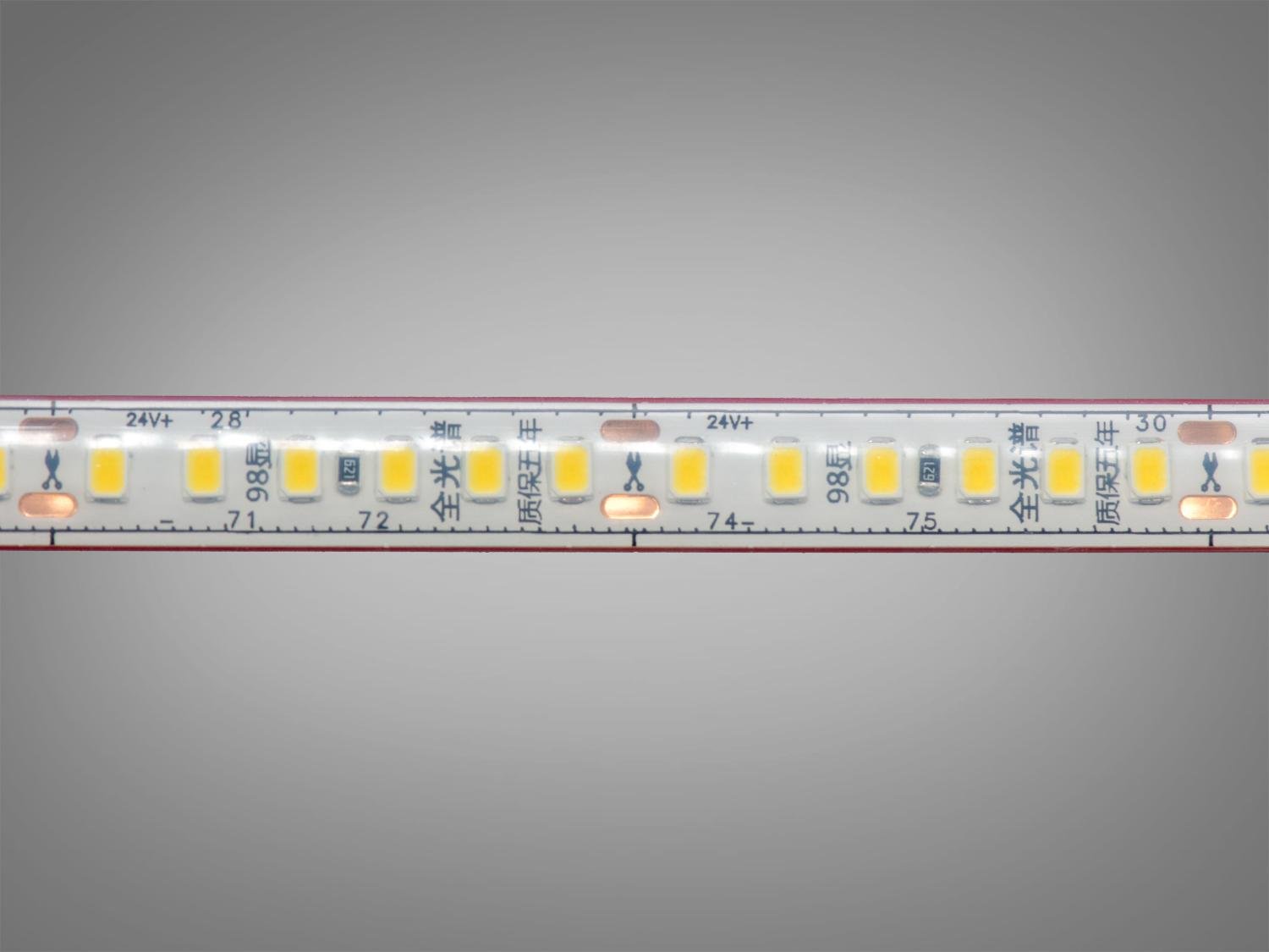 Світлодіодна стрічка 24 В 180 діодів на метр герметична 8 мм Теплий (P24-2835-180-WW-68-8/10) - фото 3 Світлодіодна стрічка 24 В 180 діодів на метр герметична 8 мм Теплий (P24-2835-180-WW-68-8/10) - фото 3