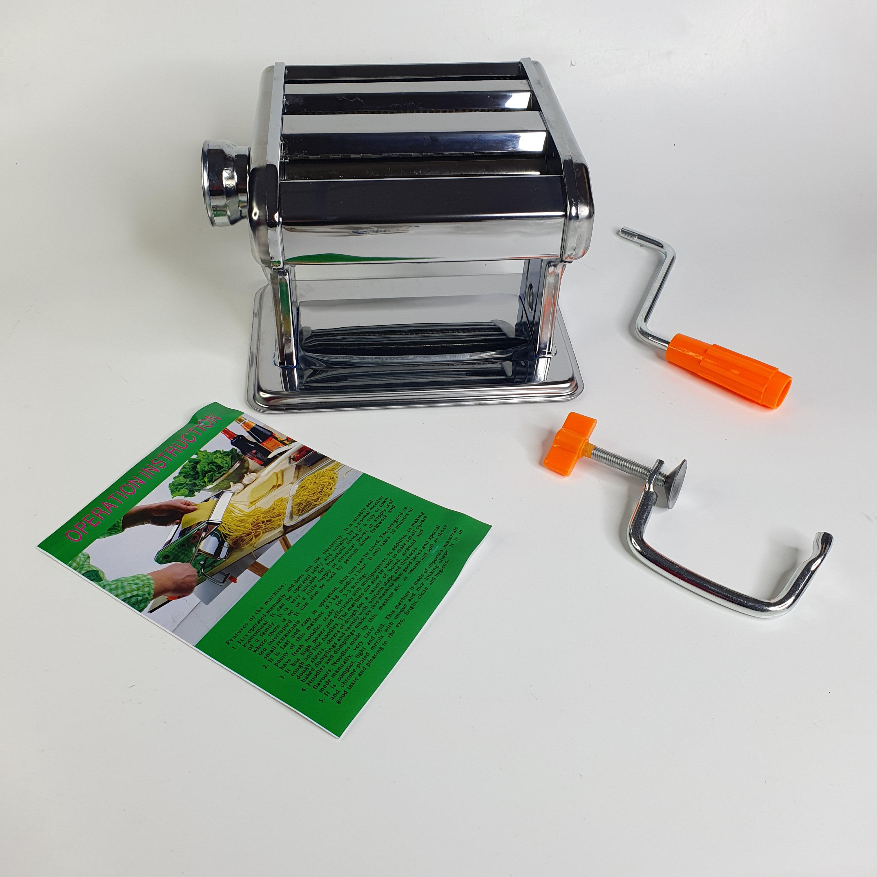 Машинка для приготування локшини Empire механічна з функцією розкачування тіста з нержавіючої сталі (LPT-7630) - фото 11 Машинка для приготування локшини Empire механічна з функцією розкачування тіста з нержавіючої сталі (LPT-7630) - фото 11