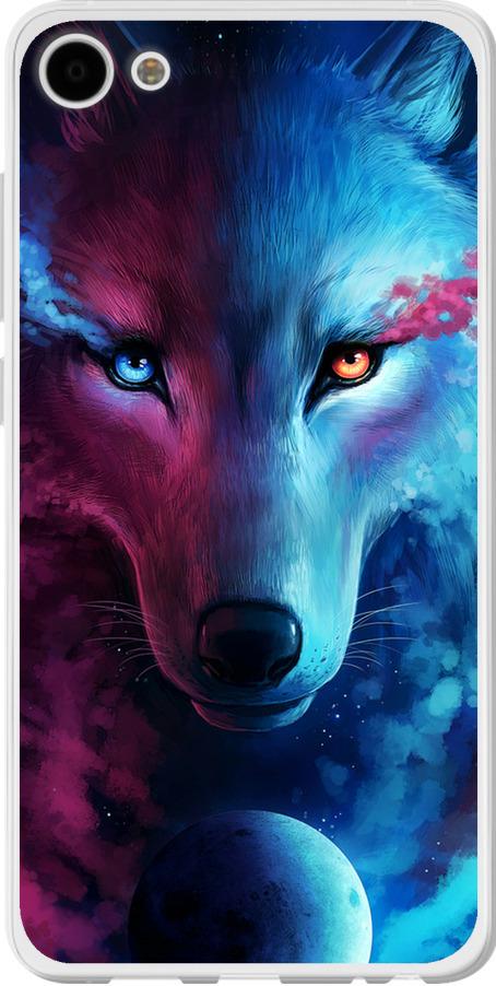 Чехол на Meizu U10 Арт-волк (3999t-415-42517)
