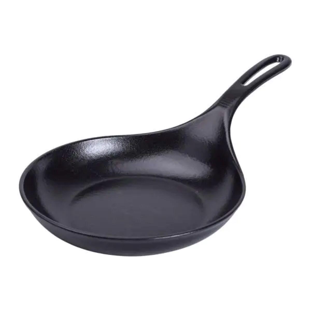 Сковорода чугунная с силиконовой ручкой 24,5 см 1 л - фото 5 Сковорода чугунная с силиконовой ручкой 24,5 см 1 л - фото 5