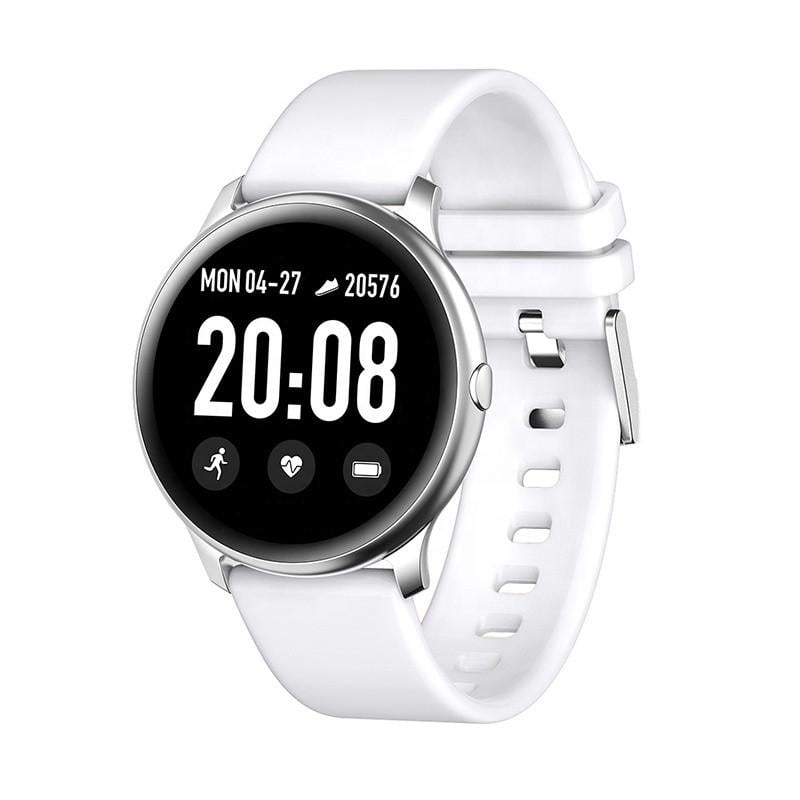 Смарт-браслет SUNROZ KW19 с тонометром 1,3" Белый (SUN8239)