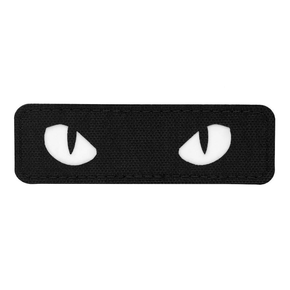 Нашивка M-Tac Cat Eyes Laser Cut Black/GID Нашивка M-Tac Cat Eyes Laser Cut Black/GID