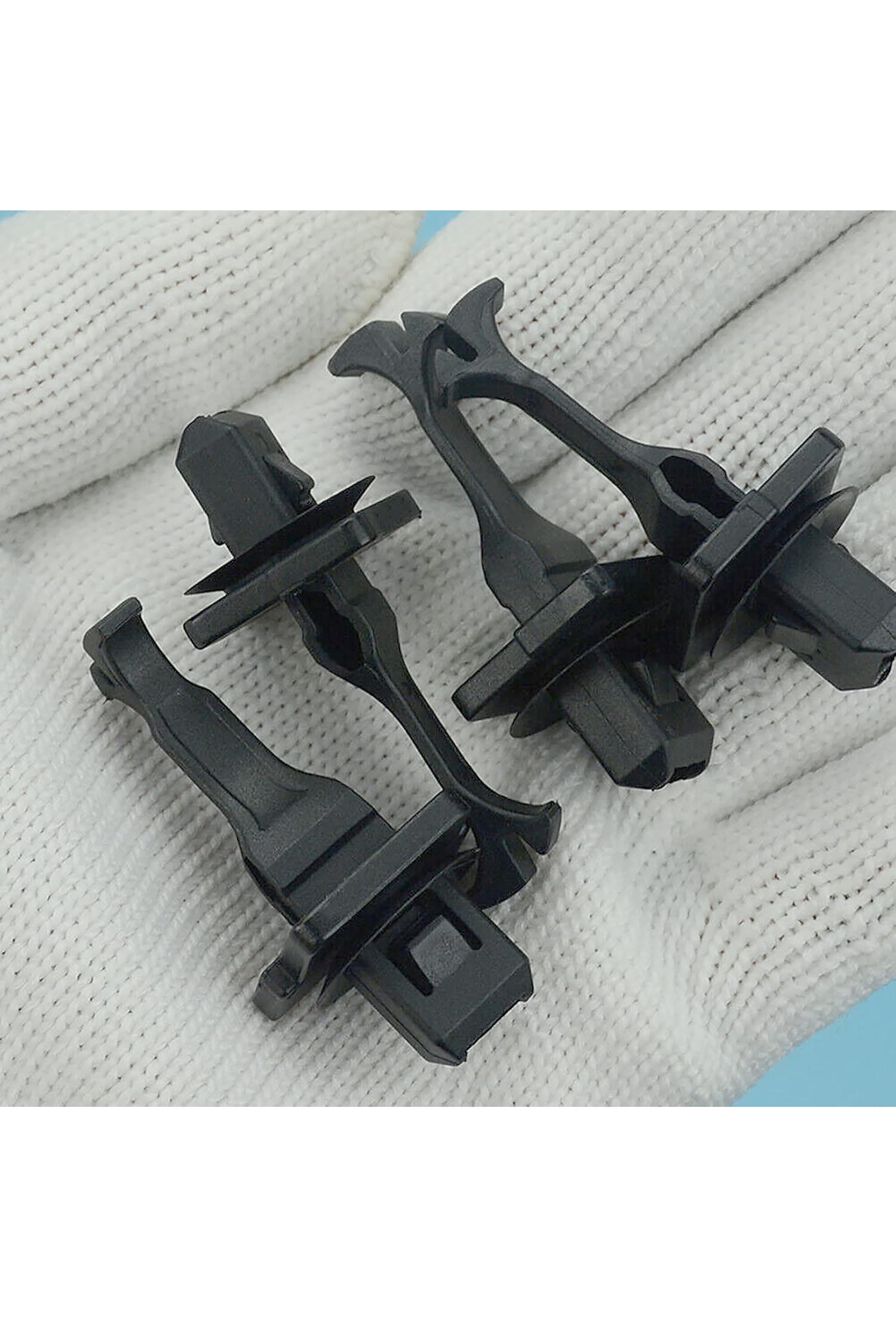 Зажим панели обработки передней стойки для Toyot Amazon x003fiaf23 one size Черный - фото 4