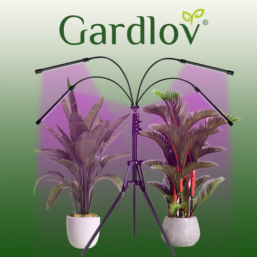 Фитолампа для роста растений и рассады Gardlov светодиодная 4 головы (19388) - фото 3