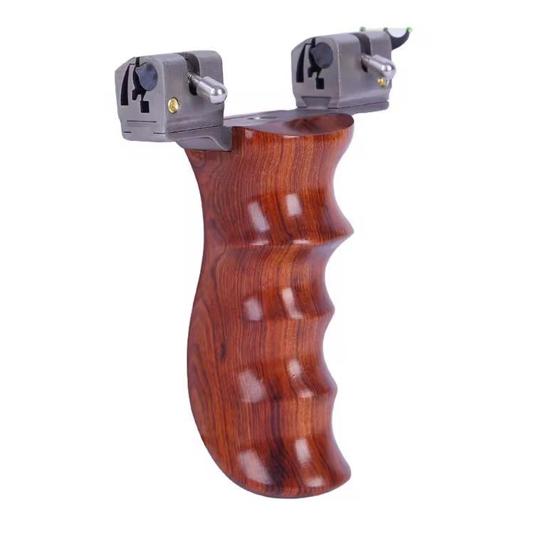 Рогатка ударна з ручкою SFU Nice Wood для полювання та спортивної стрільби з натурального дерева (0036)