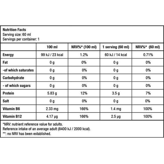 Амінокислота BCAA для спорту BioTechUSA BCAA Shot 60 мл Lime - фото 2