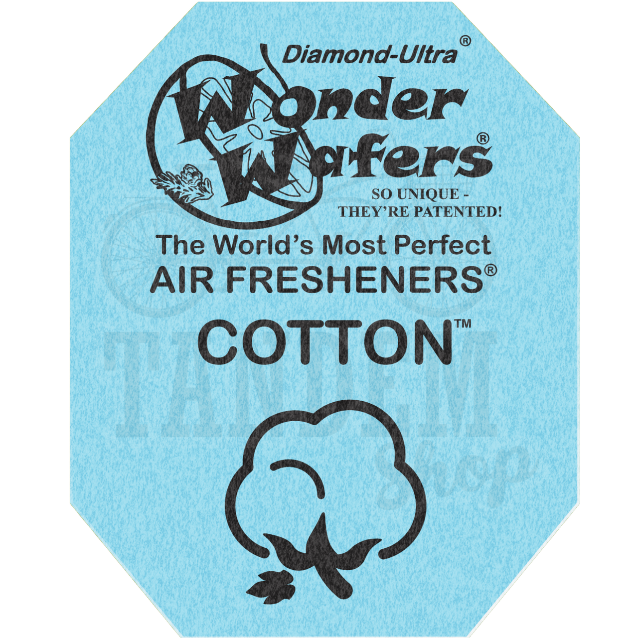 Ароматизатор в пластинке Wonder Wafers Cotton 65x50 мм