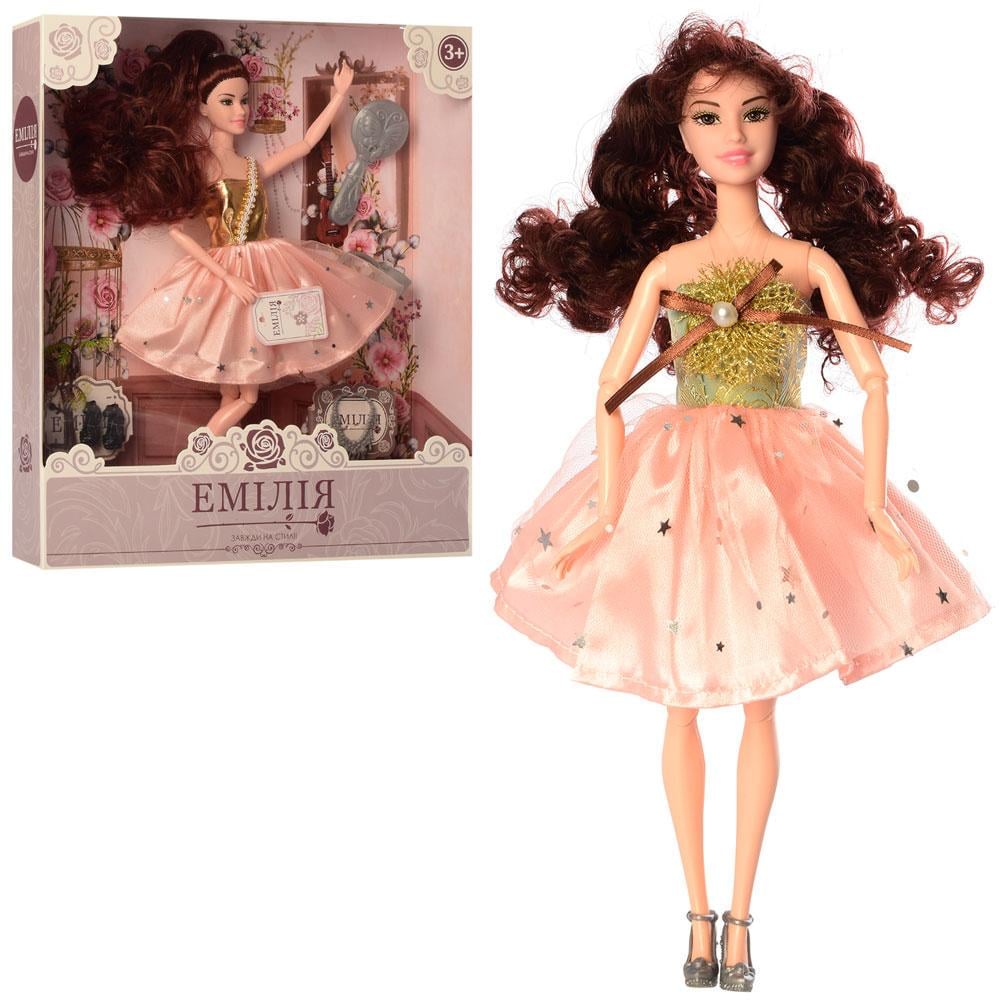 Кукла шарнирная LIMO TOY Эмилия 29 см (M 4388 UA)