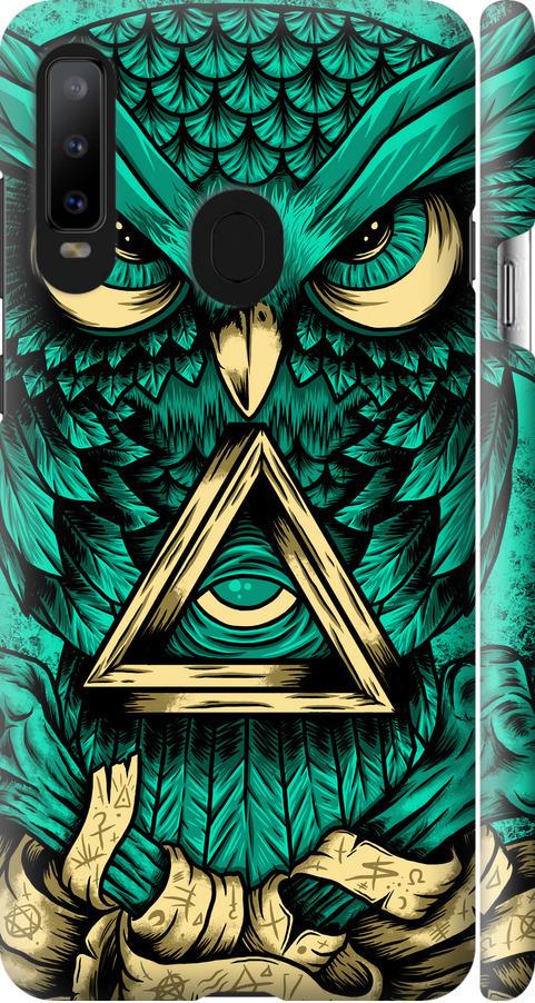 Чехол на Samsung Galaxy A8S Сова Арт-тату (3971m-1636-42517) Чехол на Samsung Galaxy A8S Сова Арт-тату (3971m-1636-42517)