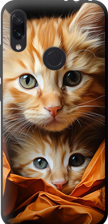 Чехол на Xiaomi Redmi Note 7 Котики 2 (5664b-1639-42517) Чехол на Xiaomi Redmi Note 7 Котики 2 (5664b-1639-42517)