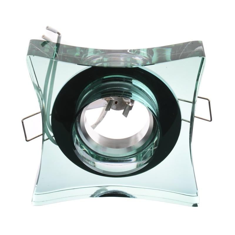 Светильник точечный декоративный Brille HDL-G152 Green Crystal