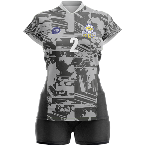 Волейбольна форма жіноча IDSport S Сірий (15151451)